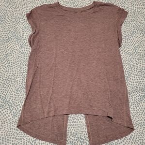 Lululemon Open Back Tee